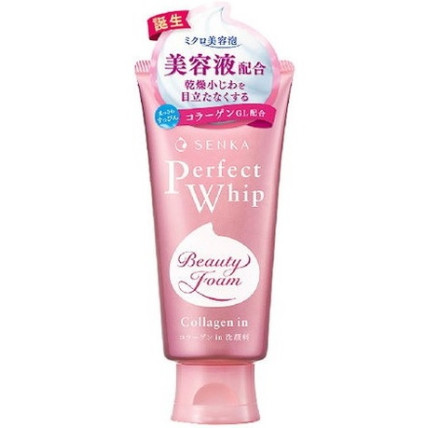 Shiseido Senka veido valymo putos su kolagenu 120g