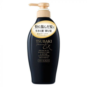 Shiseido Tsubaki Premium EX atstatomasis kondicionierius-kaukė pažeistiems plaukams 450ml