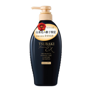 Shiseido Tsubaki Premium EX atstatomasis šampūnas pažeistiems plaukams 450ml