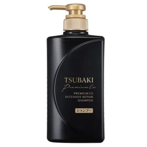 Shiseido Tsubaki Premium EX atstatomasis šampūnas pažeistiems plaukams 490ml