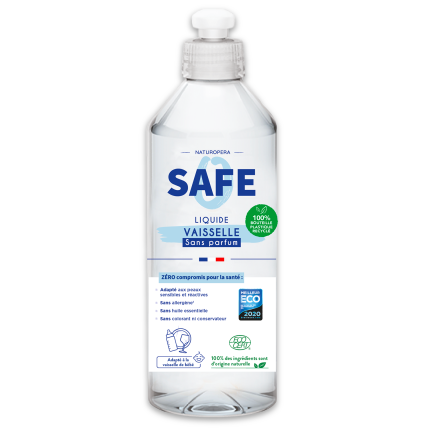 Safe Trauku mazgāšanas līdzeklis bez smaržvielam 1000ml