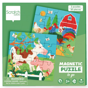 Scratch 6181152 Magnetinė galvosūkių knygelė