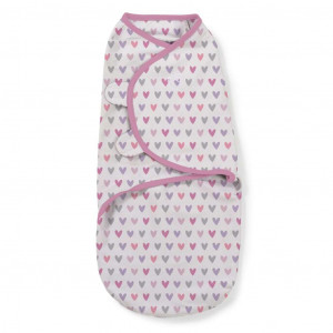 Summer Infant 55656 SwaddleMe medvilninis vystyklas/kaldrelė patogiam vaikelio miegui, nuo 3.2 kg iki 6.4 kg.