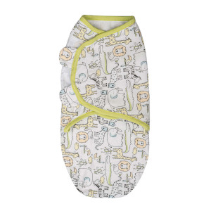 Summer Infant 572764 SwaddleMe medvilninis vystyklas/kaldrelė patogiam vaikelio miegui, nuo 3.2 kg iki 6.4 kg