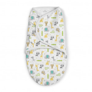 Summer Infant 556467 SwaddleMe medvilninis vystyklas/kaldrelė patogiam vaikelio miegui, nuo 3.2 kg iki 6.4 kg.