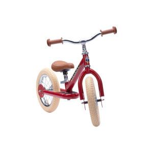 Trybike TBS2REDVIN Vaikiškas balansinis dviratis su metaliniu rėmu