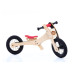 Trybike TBW3RED Vaikiškas dviratis - medinio rėmo balansinis dviratis