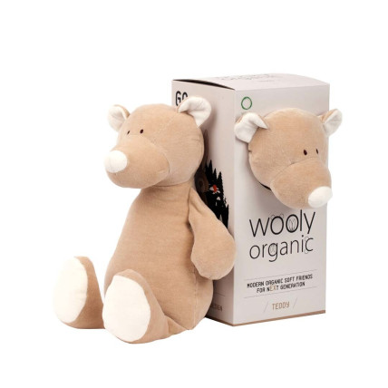 Wooly organic 00101 Didelis žaislinis meškinas