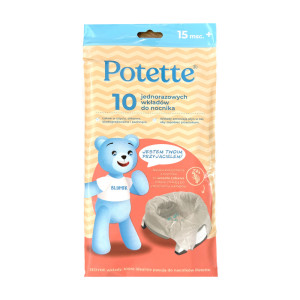 Potette Vienkartiniai įdėklai puodukui 10vnt