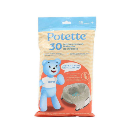 Potette Vienkartiniai įdėklai puodukui 30vnt Potette Vienkartiniai įdėklai puodukui 30vnt