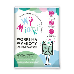 Wymiotki Vienkartiniai vėmimo maišeliai