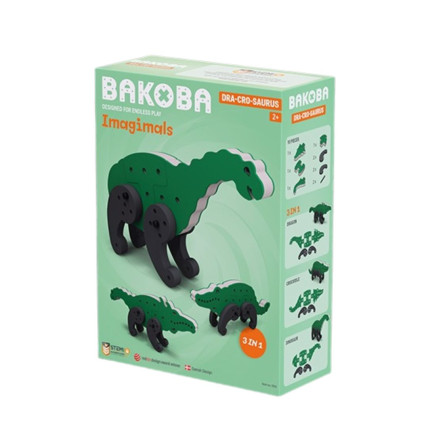 Bakoba Dra-Cro-Saurus Konstruktorius Bakoba Dra-Cro-Saurus Konstruktorius