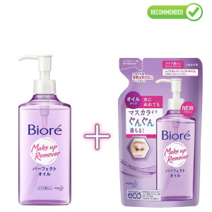Biore Hidrofilinis aliejus makiažui nuvalyti 230ml + užpildas 210ml