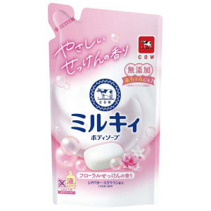 Cow Milky Skystas kūno prausiklio užpildas 360ml