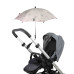 Dooky Romantic leave smėlio spalvos skėtis  vežimėliui UV50+