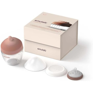 Emulait Shape 3 formos stiklinis maitinimo buteliukas 240ml