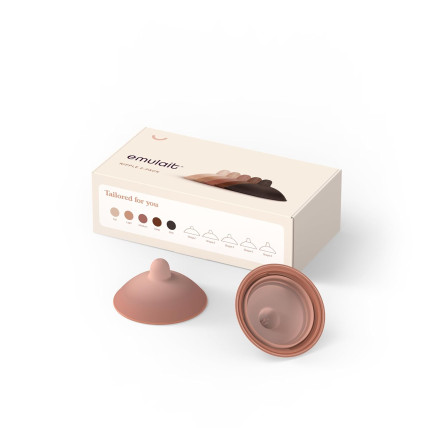 Emulait Shape 5 formos buteliukų žindukai 2vnt