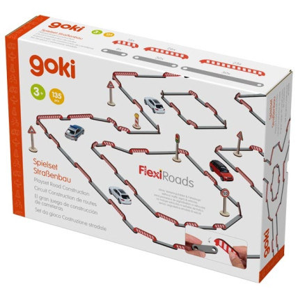 Goki 53765 Kelių tiesimo žaidimų rinkinys Goki 53765 Kelių tiesimo žaidimų rinkinys