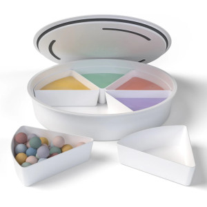 Inspire my play PLT31WHI Daugiafunkcis sensorinis žaidimų konteineris