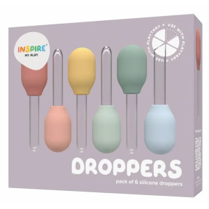 Inspire My Play SD6PAST Sensorinių žaidimų lašintuvų rinkinys