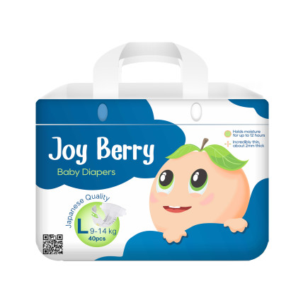 JoyBerry Sauskelnės L 9–14kg 40vnt