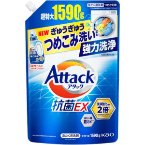 Kao Attack EX Skysta skalbimo priemonė, užpildas 1590g