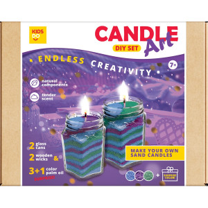 KidsDo Kūrybinis rinkinys dekoratyvinėms žvakėms gaminti