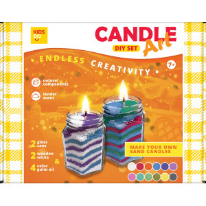 KidsDo Kūrybinis rinkinys dekoratyvinėms žvakėms gaminti
