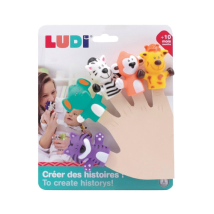 LUDI L30074 Pirštų lėlės LUDI L30074 Pirštų lėlės