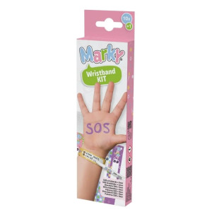 Marky Vaikų SOS apyrankės su kontaktiniais duomenimis
