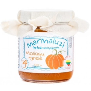MARMALUZI moliūgų tyrė nuo 4 mėnesių, 100g 