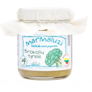 Tyrė MARMALUZI iš brokolių, nuo 4 mėnesių, 100g