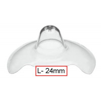 Medela Contact ™ krūtų spenelių „gaubtuvėliai“ L (24mm) 