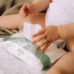 Naïf Baby & Kids vaikiškų servetėlių dėžutė be plastiko 54vnt