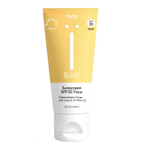 Naïf sunscreen face SPF30- natural sunscreen for face 50ml