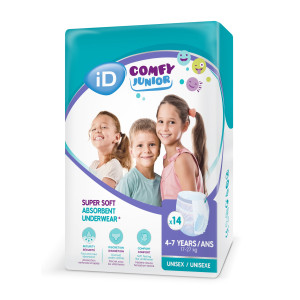 Sauskelnės-kelnaitės iD Comfy Junior 17-27kg 14vnt