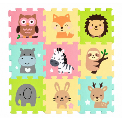 Petite&Mars Dėlionės kilimėlis 90 × 90 cm Petite&Mars Dėlionės kilimėlis 90 × 90 cm
