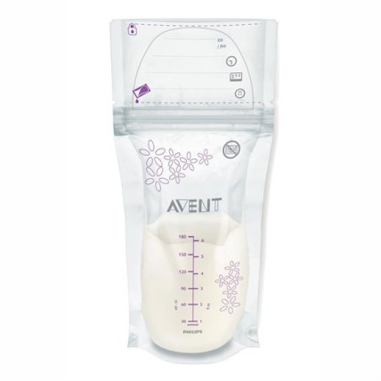 Philips Avent Maišeliai motinos pienui laikyti 180ml 25vnt