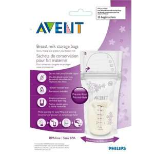 Philips Avent SCF603/25 Motinos pieno laikymo maišeliai