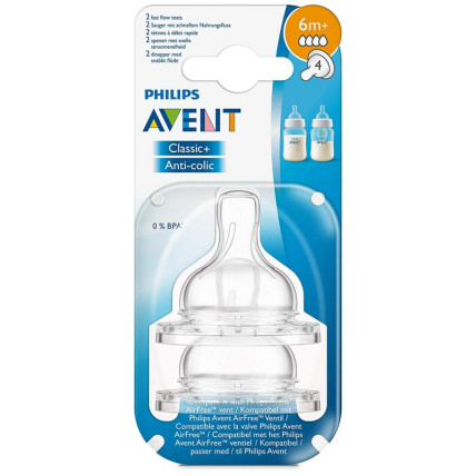 Philips Avent SCF634/27 Silikoninis žindukas nuo pilvo dieglių