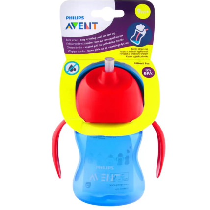 Philips Avent SCF796/01 puodelis su lanksčiu šiaudeliu