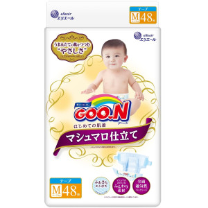 Sauskelnės Goo.N Marshmallow Premium Soft M 6-11kg