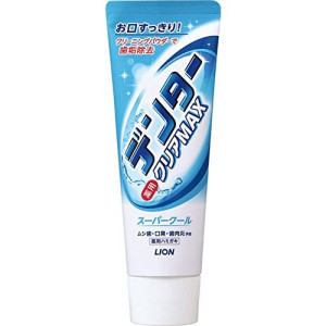 Lion Dentor Clear MAX Super menthol toothpaste 140g