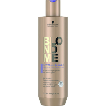 Schwarzkopf Professional BlondMe Cool Blondes neutralizing šampūnas 300ml