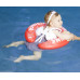 Pagalbinis pripučiamas plaukiojimo ratas "Classic" iš Freds vaikų plaukimo akademijos (nuo 3 mėnesių iki 4 metų, 6-18 kg), raudonos spalvos