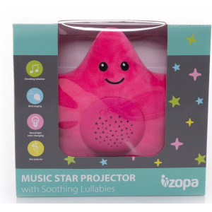Zopa Little Star pliušinis žaislas su projektoriumi